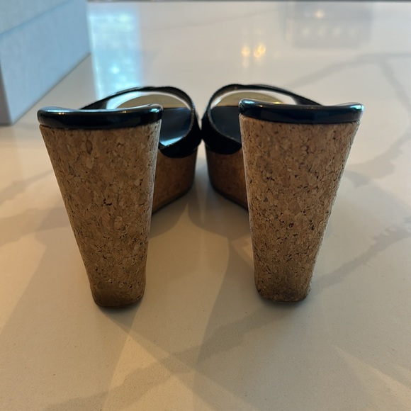 Jimmy Choo Wedge Sandal-size 37 - Picture 11 of 12